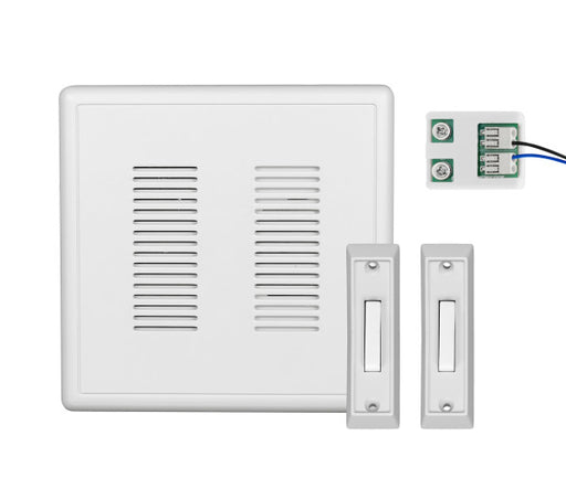 NICOR PrimeChime Plus 2 Video Compatible Doorbell Chime Kit With ecobee Adapter Matte White (PRCP2EB)
