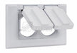 Southwire TOPAZ Duplex Receptacle Weatherproof 1-Gang White (WCH1DUPW)