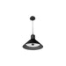 Westgate Manufacturing 12 Inch Integrated LED Modern Cone Pendant 25W 1300Lm C90 5CCT 2700K/3000K/3500K/4000K/5000K Black (LCFC-MCT5-BK)