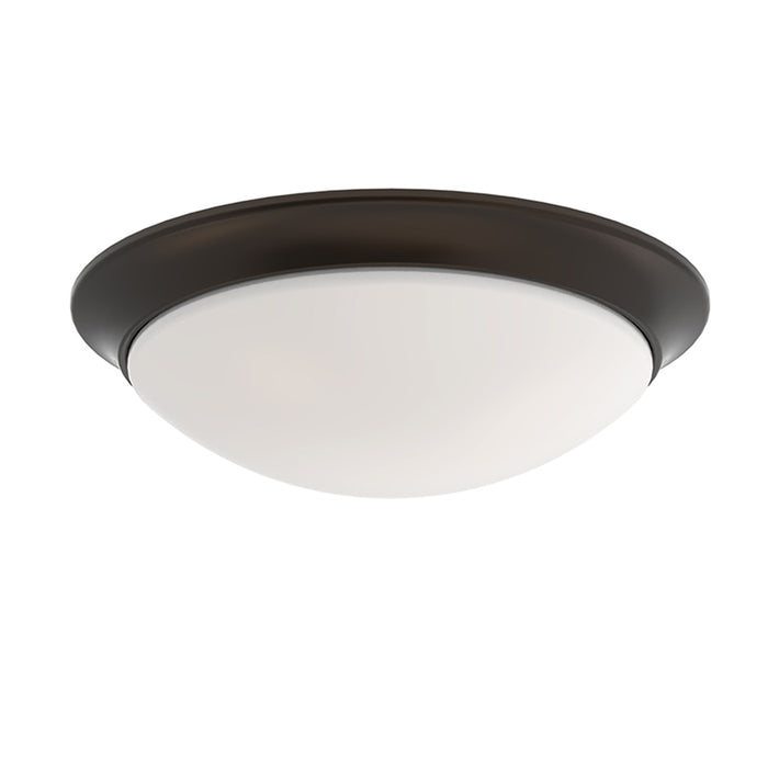 Westgate Manufacturing 13 Inch LED Dome Flush Mount 24W 1800Lm 5 CCT 2700K/3000K/3500K/4000K/5000K 120V Dimmable Oil Rubbed Bronze (FMD-13-MCT5-ORB)