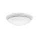 Westgate Manufacturing 13 Inch LED Dome Flush Mount 24W 1800Lm 5 CCT 2700K/3000K/3500K/4000K/5000K 120V R80 Dimmable White (FMD-13-MCT5-WH)