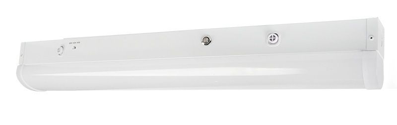 Westgate Manufacturing 2 Foot Narrow LED Strip 20W CCT Selectable 3500K/4000K/5000K 2600Lm 0-10V White With Sensor (LSN-2FT-20W-MCT-D-SEN)