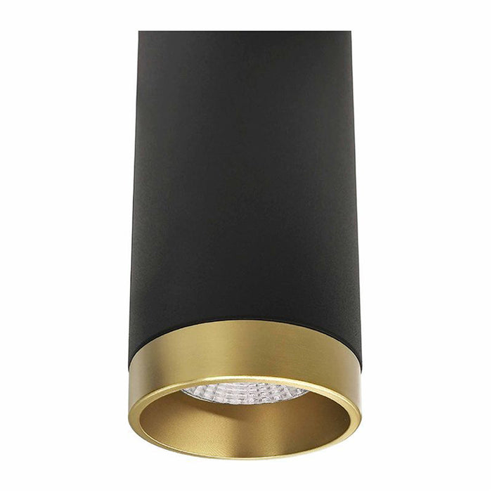 Westgate Manufacturing 2 Inch Ceiling Mount Cylinder Trim Anodized Gold (CMC2-TRM-AG)