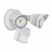 Westgate Manufacturing 20W 3 CCT 3000K/4000K/5000K White 2-Heads Security Light With Motion Sensor (SL-20W-MCT-WH-P)