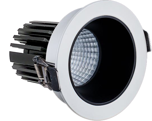 Westgate Manufacturing 3 Inch LED Winged Recessed Light Open Trim 10W 2700K Black (LRD-10W-27K-3WTR-BK)