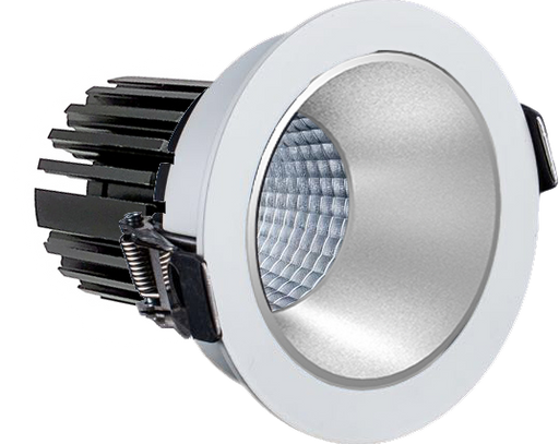 Westgate Manufacturing 3 Inch LED Winged Recessed Light Open Trim 7W 3500K Matte Silver (LRD-7W-35K-3WTR-HZ)