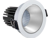 Westgate Manufacturing 3 Inch LED Winged Recessed Light Open Trim 7W 3500K Matte Silver (LRD-7W-35K-3WTR-HZ)