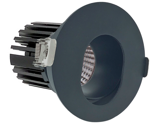 Westgate Manufacturing 3 Inch LED Winged Recessed Light Slot Trim 10W 3500K Black (LRD-10W-35K-3WTRSL-BK)