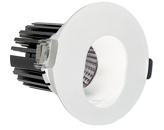 Westgate Manufacturing 3 Inch LED Winged Recessed Light Slot Trim 10W 4000K White (LRD-10W-40K-3WTRSL-WH)