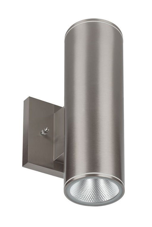 Westgate Manufacturing 3 Inch Wall Mount Cylinder Up/Down 2X9W 3000K/4000K/5000K Dimmable Brushed Nickel (WMC3-UDL-MCT-BN-DT)