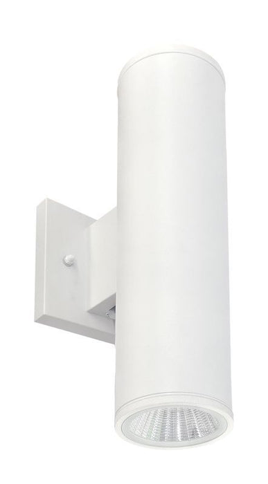 Westgate Manufacturing 3 Inch Wall Mount Cylinder Up/Down 2X9W 3000K/4000K/5000K Dimmable White (WMC3-UDL-MCT-WH-DT)