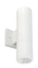 Westgate Manufacturing 3 Inch Wall Mount Cylinder Up/Down 2X9W 3000K/4000K/5000K Dimmable White (WMC3-UDL-MCT-WH-DT)