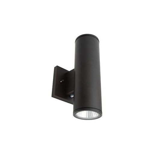 Westgate Manufacturing 3 Inch Wall Mount Cylinder Up/Down 2X9W 3000K/4000K/5000K Dimmable Black (WMC3-UDL-MCT-BK-DT)