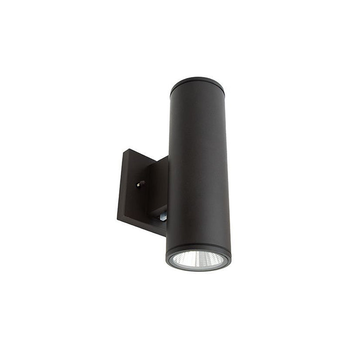 Westgate Manufacturing 3 Inch Wall Mount Cylinder Up/Down 2X9W 3000K/4000K/5000K Dimmable Black (WMC3-UDL-MCT-BK-DT)