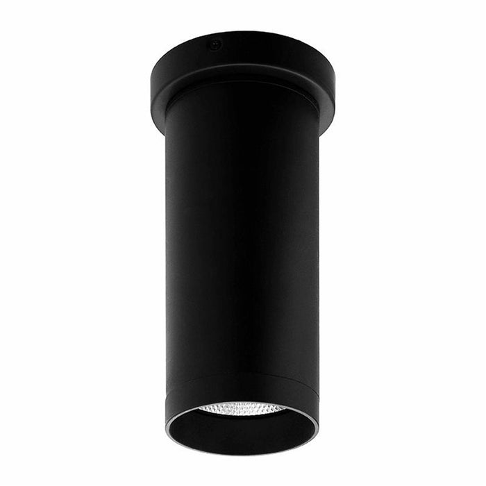 Westgate Manufacturing 4 Inch Ceiling Mount Cylinder 9W/12W/15W 3000K/4000K/5000K Triac And 0-10V Dimming Black (CMC4-MCTP-DD-BK)