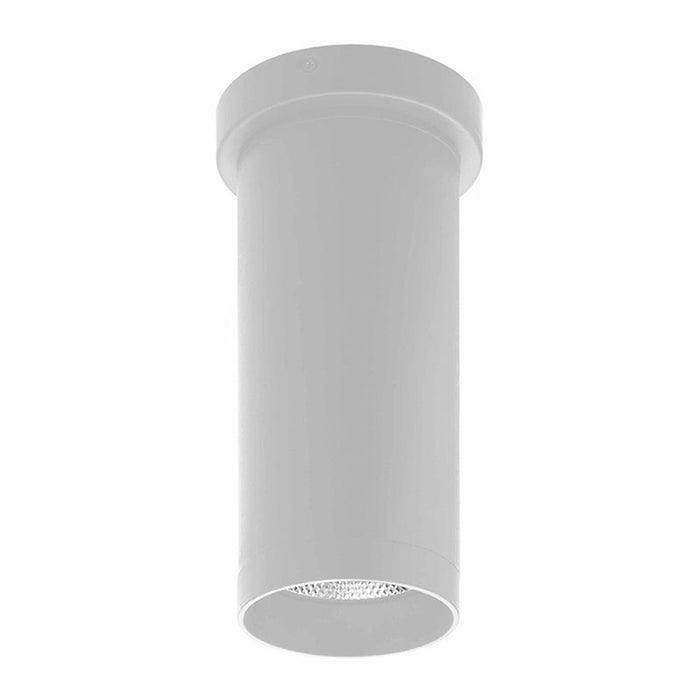 Westgate Manufacturing 4 Inch Ceiling Mount Cylinder 9W/12W/15W 3000K/4000K/5000K Triac And 0-10V Dimming White (CMC4-MCTP-DD-WH)