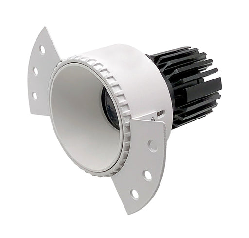 Westgate Manufacturing 4 Inch Round LED Trimless Recessed Light 10W 5000K Clear (LRD-TL-10W-50K-4R-C)