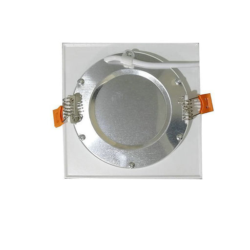 Westgate Manufacturing 4 Inch Square LED Slim Light With Butterfly Springs 9W 120V 2700K/3000K/3500K/4000K/5000K (SSLRB4-MCT5)