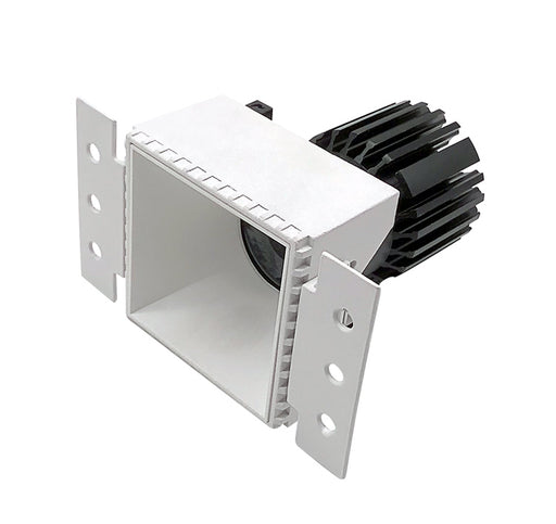 Westgate Manufacturing 4 Inch Square LED Trimless Recessed Light 10W 3500K Clear (LRD-TL-10W-35K-4S-C)