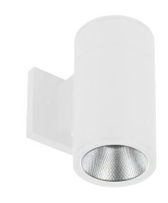 Westgate Manufacturing 4 Inch Wall Mount Cylinder Downlight 15W 3000K/4000K/5000K Dimmable White (WMC-DL-MCT-WH-DT)