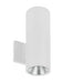 Westgate Manufacturing 4 Inch Wall Mount Cylinder Up/Down 2X15W 3000K/4000K/5000K Dimmable White (WMC-UDL-MCT-WH-DT)