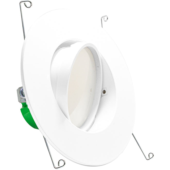 Westgate Manufacturing 6 Inch 14W 900Lm Adjustable Recess Trim 2700K/3000K/3500K/4000K/5000K UL Energy Star JA8 (RDL6-ADJ-MCT5)