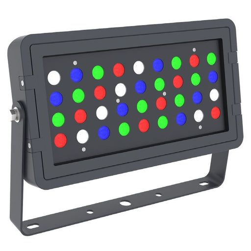 Westgate Manufacturing 96W RGBW Black Square Flood Light Smart App Compatible (TC-FLS-96W-RGBW-BT-BK)