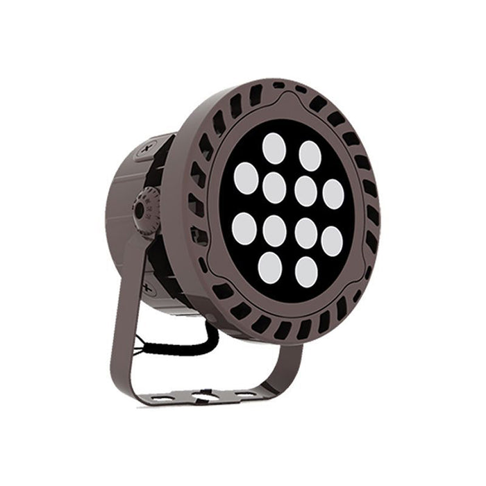 Westgate Manufacturing Bluetooth WG APP Compatible RGBW Floodlight 60 Degree Lens 120-277V 30W (TC-FL-36W-RGBW-BT-BR)