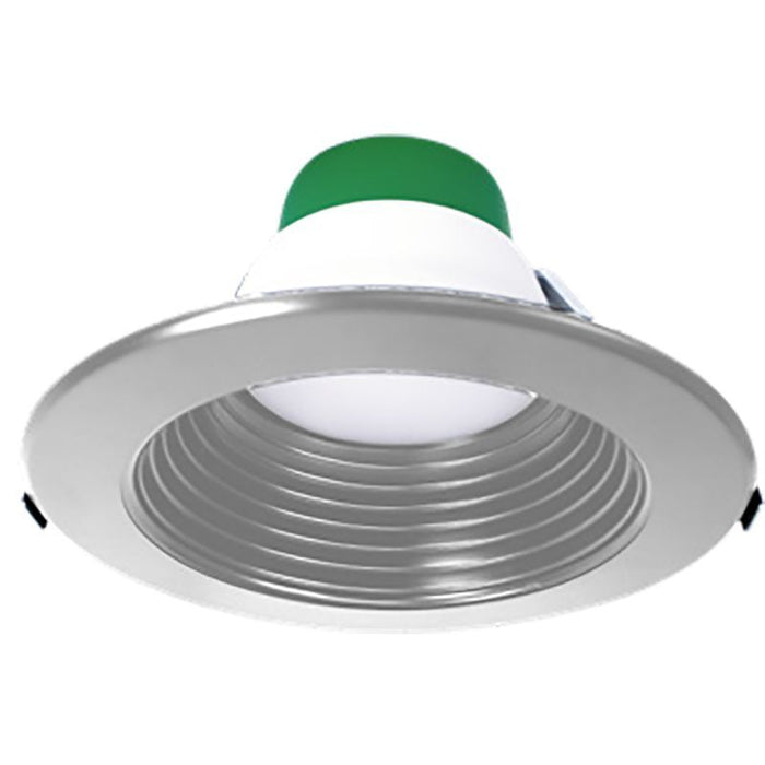 Westgate Manufacturing Builder Series Snap-In Commercial Recessed Light 10 Inch LED Nickel Trim And Ring Set (CRLE10-TRM-BN)
