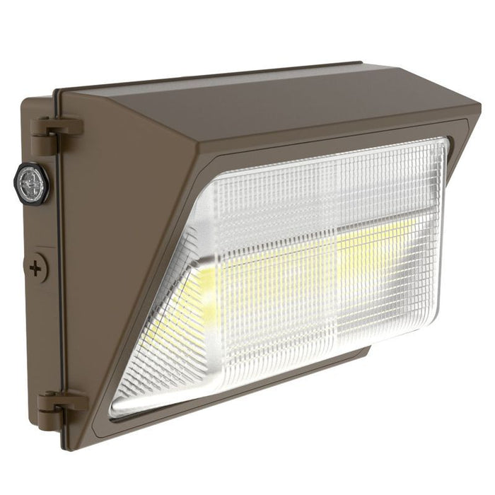 Westgate Manufacturing Builder Series Traditional LED Wall Pack Wattage Selectable 25W/45W/65W 5000K 140 Lumens Per Watt Photocell 0-10V Bronze (WMXE-MD-25-65W-50K-P)