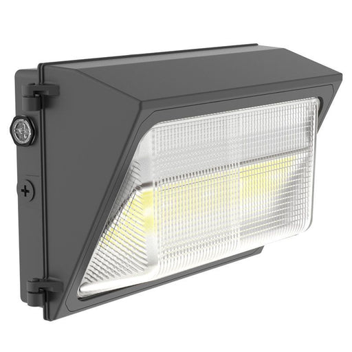 Westgate Manufacturing Builder Series Traditional LED Wall Pack Wattage/CCT Selectable 45W/65W/85W 3000K/4000K/5000K Photocell Black 0-10V Black (WMXE-MD-45-85W-MCTP-P-BK)
