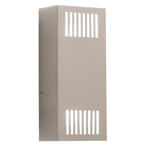 Westgate Manufacturing Crest By Westgate LED Wall Mount Sconces 15W 1300Lm 3000K Silver (CRES-52-30K-SIL)