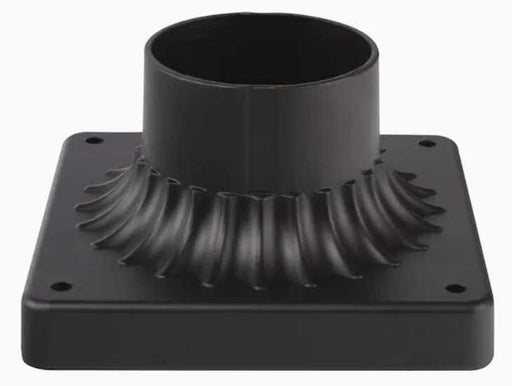 Westgate Manufacturing Decorative Pier Mount Base For Post Top Lights Black (PML-BASE-BK)