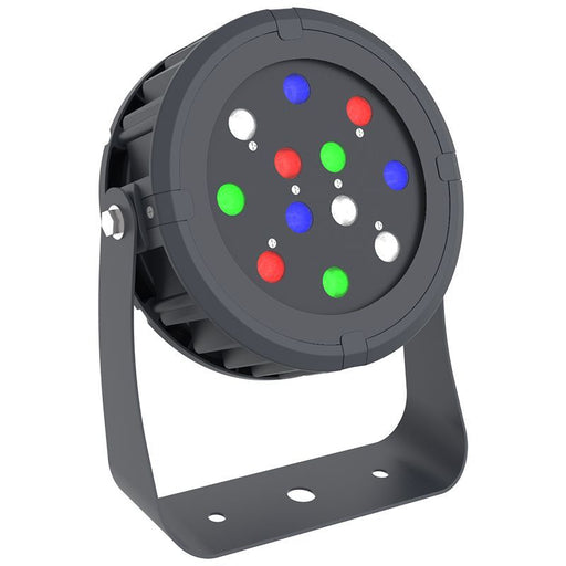 Westgate Manufacturing DMX 512 Compatible RGBW Series LED Round Flood Light 36W Black (DMX-FL-36W-RGBW-BT-BK)