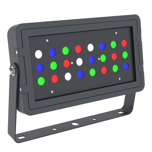 Westgate Manufacturing DMX 512 Compatible RGBW Series LED Square Flood Light 96W Black (DMX-FLS-96W-RGBW-BT-BK)