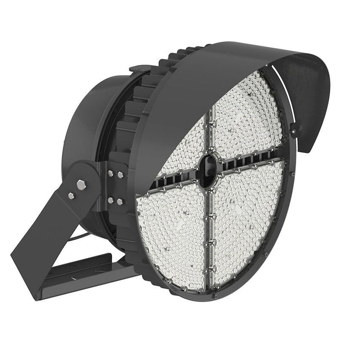 Westgate Manufacturing Generation 7 LED Stadium Light Wattage Selectable 200W/300W/400W/500W 20Kva 45 Degree Lens 5000K Black (SFX-G7-200-500W-45D-50K)