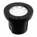 Westgate Manufacturing Integrated LED Well Light Flat 12-24V AC/DC 6W 3000K Black (WLL-105-30K-BK)