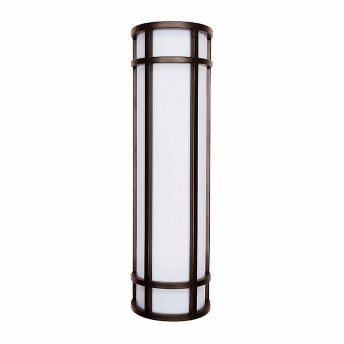 Westgate Manufacturing LED 24 Inch Outdoor Sconce 25W 3CCT Dual-Dimming Oil Rubbed Bronze (LDSXL-MCT-DD-ORB)