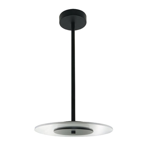 Westgate Manufacturing LED Decorative Accent Pendant 10 Inch 12W LED PMMA Disk CCT Selectable 2700K/3000K/3500K/4000K/5000K 700Lm Triac Black (LDAP-10-MCT5)