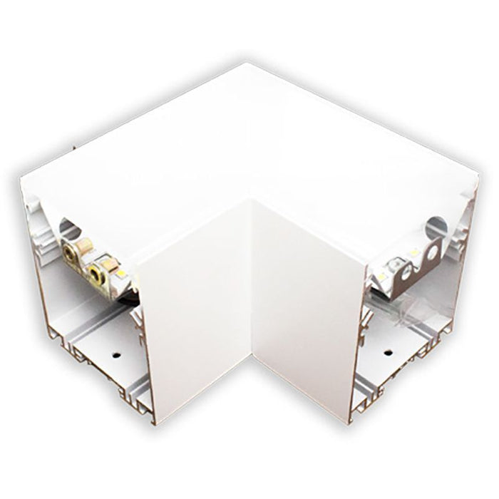 Westgate Manufacturing LED Direct Down Linear Light Optional Corner Fixture Module L Joint Module 5000K 660Lm (SCX-L-50K)