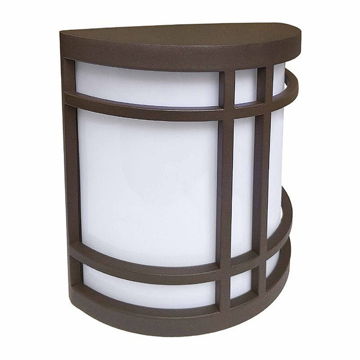 Westgate Manufacturing LED Outdoor Decorative Wide Sconce 12W 5CCT Non-Dimmable Oil Rubbed Bronze (LDSW-MCT5-ORB)