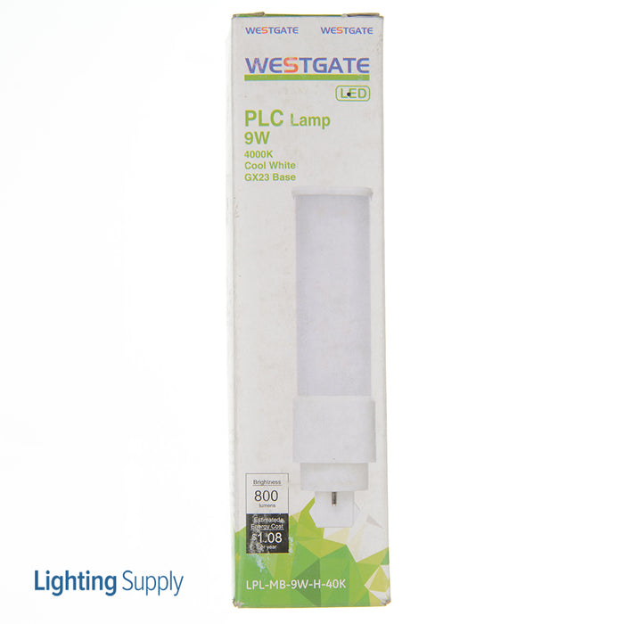 Westgate Manufacturing LED PL Lamps 12W 1200Lm 4000K 120-277V (LPL-MB-9W-H-40K)