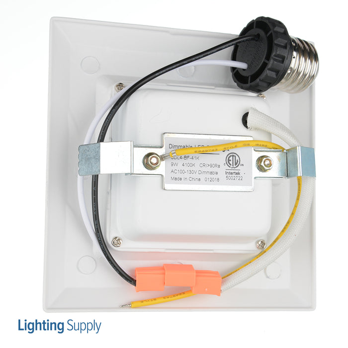 Westgate Manufacturing LED Square Trim 4 Inch 5/6 Inch 4100K (SDL4-BF-41K)