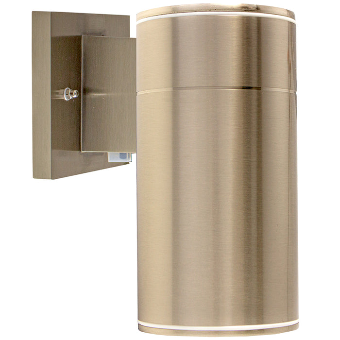 Westgate Manufacturing LED Wall Mount Cylinder Light 15W 1144Lm Brushed Nickel (WMC-DL-MCT-BN-DT)