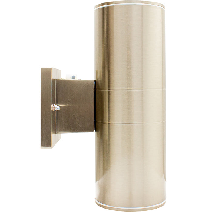 Westgate Manufacturing LED Wall Mount Cylinder Light 20W 1667Lm Brushed Nickel (WMC-UDL-MCT-BN-DT)