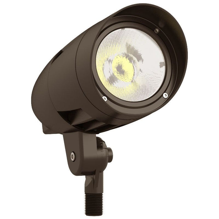 Westgate Manufacturing LED X-GEN Bullet Flood Light 120-277V 10-30W Select 3000K/4000K/5000K Select 60-Degree Bronze (FLDX-LG-10-30W-MCTP-BR)