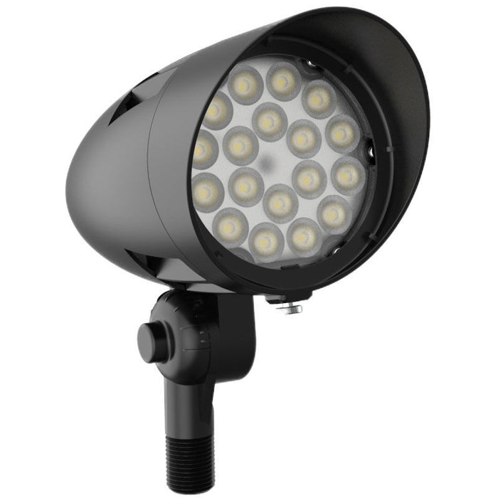 Westgate Manufacturing LED X-GEN Bullet Flood Light Wattage Selectable 10W/20W/30W 3000K 60 Degree Beam Angle 0-10V Black (FLDX-MD-10-30W-30K-BK)