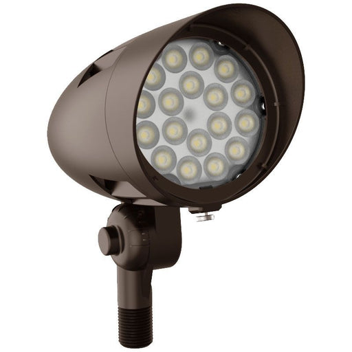 Westgate Manufacturing LED X-GEN Bullet Flood Light Wattage Selectable 10W/20W/30W 3000K 60 Degree Beam Angle 0-10V Bronze (FLDX-MD-10-30W-30K-BR)