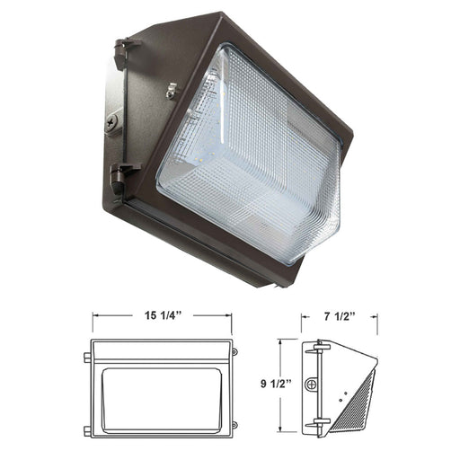 Westgate Manufacturing Non-Cutoff Wall Pack Multi CCT 70 CRI 120-277V (WMXPRO-MD-20-80W-MCTP)