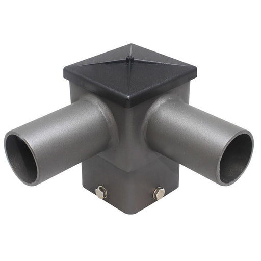 Westgate Manufacturing Square Horizontal Tenon Bronze Slips On 4 Inch Pole No Adaptor Needed (PSS4T90HTZ)